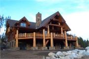 Colorado Log Home South View